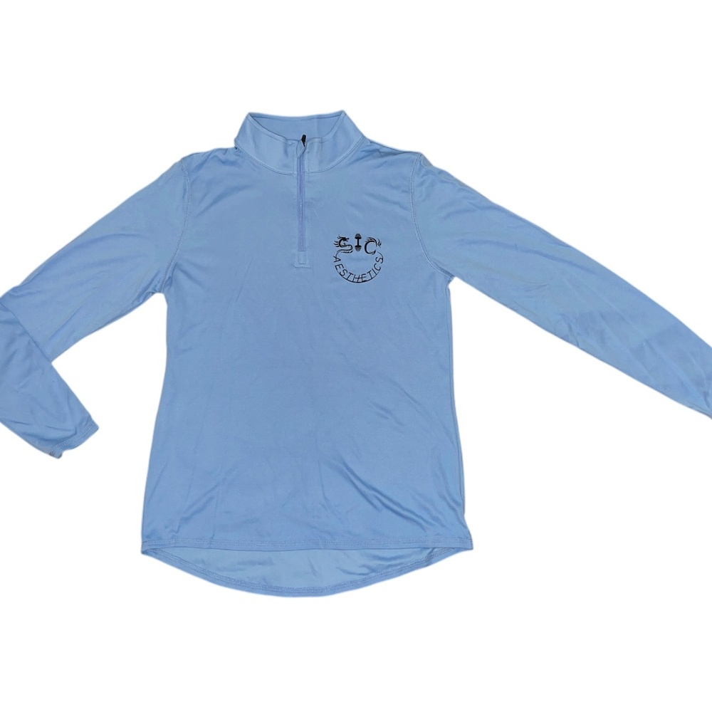 SIC Aesthetics 1/4 Zip Long Sleeve Pullover (See Size & Color Variations) NWT - Picture 2 of 4